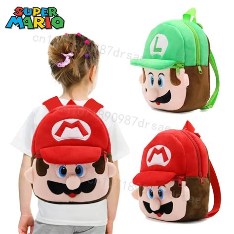 Mochila De Luigi Mario Bros .